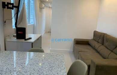 Imagem: O studio possui 1 Dormitório, 1 Banheiro, 1 Vaga na garagem