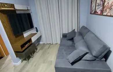 Imagem: O apartamento possui 1 Dormitório, 1 Banheiro, 1 Vaga na garagem