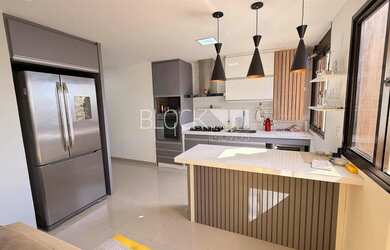 Imagem: O apartamento na cobertura possui 3 Dormitórios, 4 Banheiros