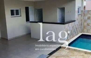 Imagem: A casa em condomínio possui 3 Dormitórios, 3 Banheiros, 4