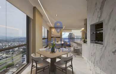 Imagem: O apartamento possui 4 Dormitórios, 5 Banheiros, 2 Vagas na