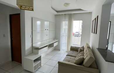 Imagem: O apartamento possui 1 Dormitório, 1 Banheiro, 1 Vaga na garagem