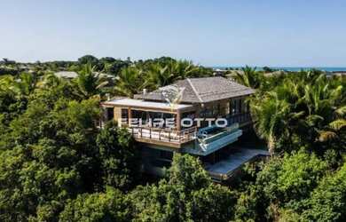 Imagem: A casa em condomínio possui 5 Dormitórios, 5 Banheiros, 4