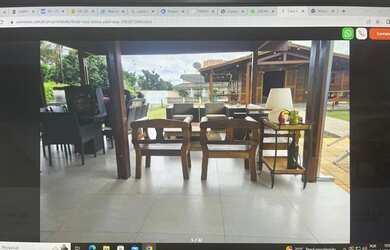 Imagem: A casa em condomínio possui 4 Dormitórios, 4 Banheiros, 4