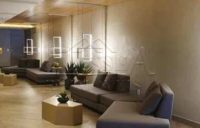 Imagem: O apartamento possui 1 Dormitório, 2 Banheiros, 2 Vagas na