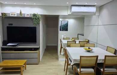 Imagem: O apartamento possui 3 Dormitórios, 2 Banheiros, 2 Vagas na