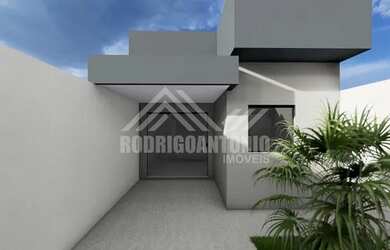 Imagem: A casa possui 3 Dormitórios, 1 Banheiro, 1 Vaga na garagem