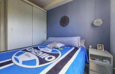 Imagem: O apartamento possui 2 Dormitórios, 2 Banheiros, 1 Vaga na