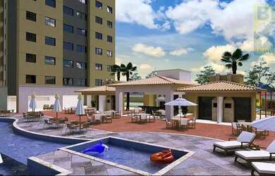 Imagem: O apartamento possui 2 Dormitórios, 2 Banheiros, 1 Vaga na