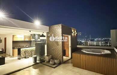 Imagem: O apartamento na cobertura possui 4 Dormitórios, 3 Banheiros