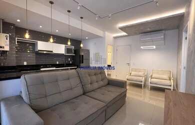 Imagem 3: Alugar alto padrão 1 quarto suíte lazer legend Gonzaga Santos SP