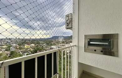 Imagem 4: Apartamento semimobiliado com 02 dormitórios, sacada e vista panorâmica