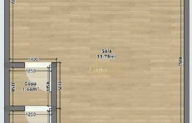 Imagem 8: Sala, 45 m² - venda por R$ 265.000,00 ou aluguel por R$ 2.517,06 - Vila...