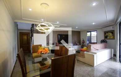 Imagem: O apartamento na cobertura possui 3 Dormitórios, 4 Banheiros