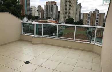 Imagem: O apartamento na cobertura possui 3 Dormitórios, 2 Banheiros