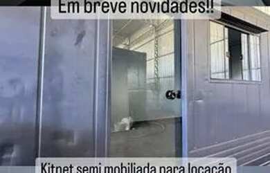 Imagem: A kitnet possui 1 Dormitório, 1 Banheiro e está localizado