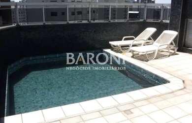 Imagem: O apartamento na cobertura possui 4 Dormitórios, 2 Banheiros