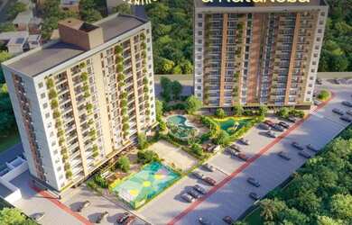 Imagem: O apartamento possui 2 Dormitórios, 2 Banheiros, 1 Vaga na