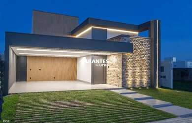 Imagem: A casa em condomínio possui 4 Dormitórios, 5 Banheiros, 4