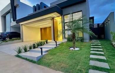 Imagem: A casa em condomínio possui 3 Dormitórios, 4 Banheiros, 5