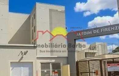 Imagem: O apartamento possui 2 Dormitórios, 1 Banheiro, 1 Vaga na garagem