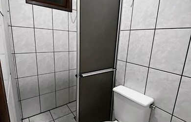 Imagem: A kitnet possui 1 Dormitório, 1 Banheiro, 5 Vagas na garagem