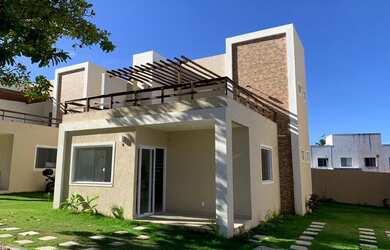 Imagem: A casa em condomínio possui 3 Dormitórios, 4 Banheiros, 4