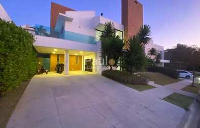 Imagem: A casa em condomínio possui 3 Dormitórios, 5 Banheiros, 4