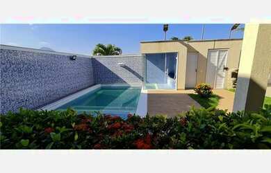 Imagem: A casa em condomínio possui 5 Dormitórios, 5 Banheiros, 2