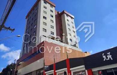 Imagem: O apartamento possui 1 Dormitório, 1 Banheiro, 1 Vaga na garagem