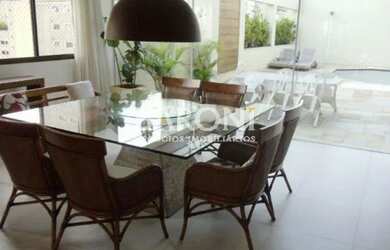 Imagem: O apartamento na cobertura possui 3 Dormitórios, 4 Banheiros