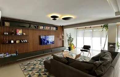 Imagem: A casa em condomínio possui 4 Dormitórios, 5 Banheiros, 3