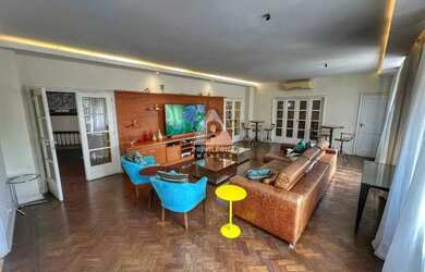 Imagem 5: Apartamento composto por 3 Salas, 4 Quartos com 2 suites de frente com...