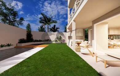 Imagem: A casa em condomínio possui 4 Dormitórios, 5 Banheiros, 4