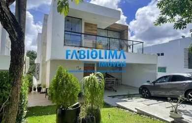 Imagem: A casa em condomínio possui 5 Dormitórios, 5 Banheiros, 4