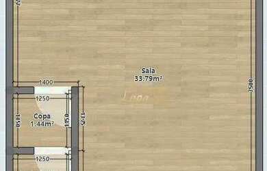 Imagem 3: Sala, 45 m² - venda por R$ 265.000,00 ou aluguel por R$ 2.517,06 - Vila...