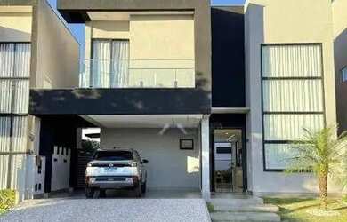 Imagem: A casa em condomínio possui 3 Dormitórios, 4 Banheiros, 3