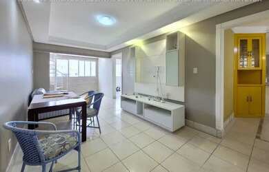 Imagem: O apartamento na cobertura possui 3 Dormitórios, 3 Banheiros