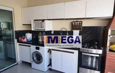 Imagem: A casa em condomínio à venda possui 2 Dormitórios, 3 Banheiros