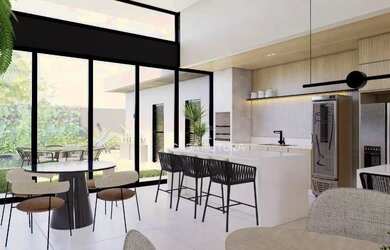 Imagem: A casa possui 3 Dormitórios, 5 Banheiros, 2 Vagas na garagem