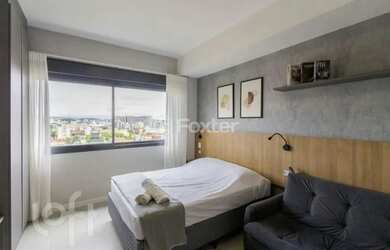 Imagem: O apartamento possui 1 Dormitório, 1 Banheiro, 24m² de Área