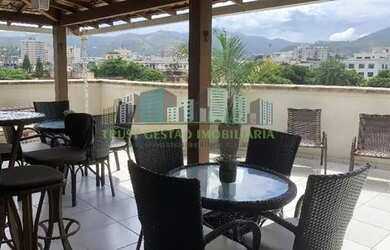 Imagem: O apartamento na cobertura possui 4 Dormitórios, 3 Banheiros