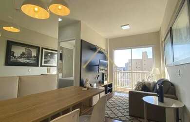 Imagem: O apartamento possui 2 Dormitórios, 2 Banheiros, 1 Vaga na