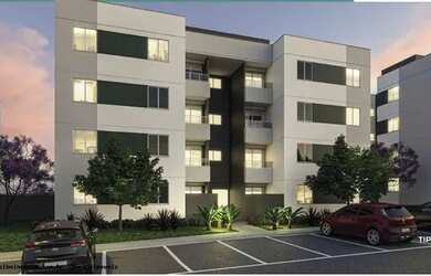 Imagem: O apartamento possui 3 Dormitórios, 1 Banheiro, 1 Vaga na garagem