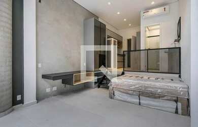 Imagem: O apartamento possui 1 Dormitório, 1 Banheiro, 54m² de Área