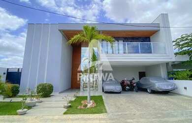 Imagem: A casa em condomínio possui 5 Dormitórios, 5 Banheiros, 5