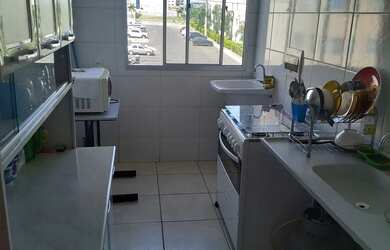 Imagem: O apartamento possui 2 Dormitórios, 1 Banheiro e está localizado