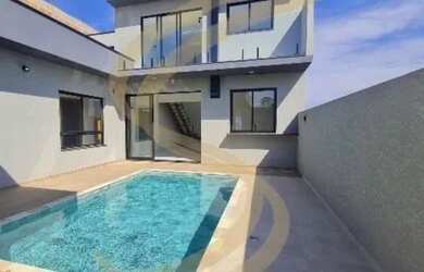 Imagem: A casa em condomínio possui 3 Dormitórios, 5 Banheiros, 4