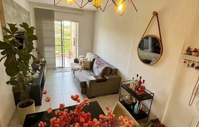 Imagem: O apartamento possui 2 Dormitórios, 2 Banheiros, 1 Vaga na