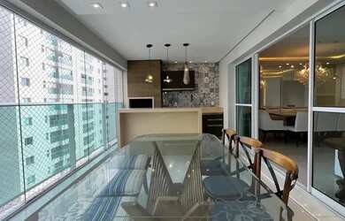 Imagem: O apartamento possui 3 Dormitórios, 4 Banheiros, 3 Vagas na